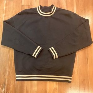 Madewell mockneck sweatshirt